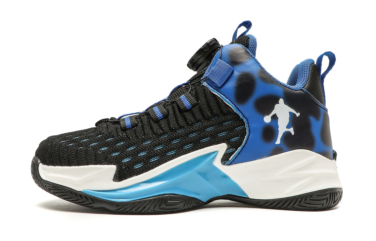 IMAU Children's swivel basketball shoes, outdoor children's shoes on campus for middle and large children, light, comfortable and non-slip, children