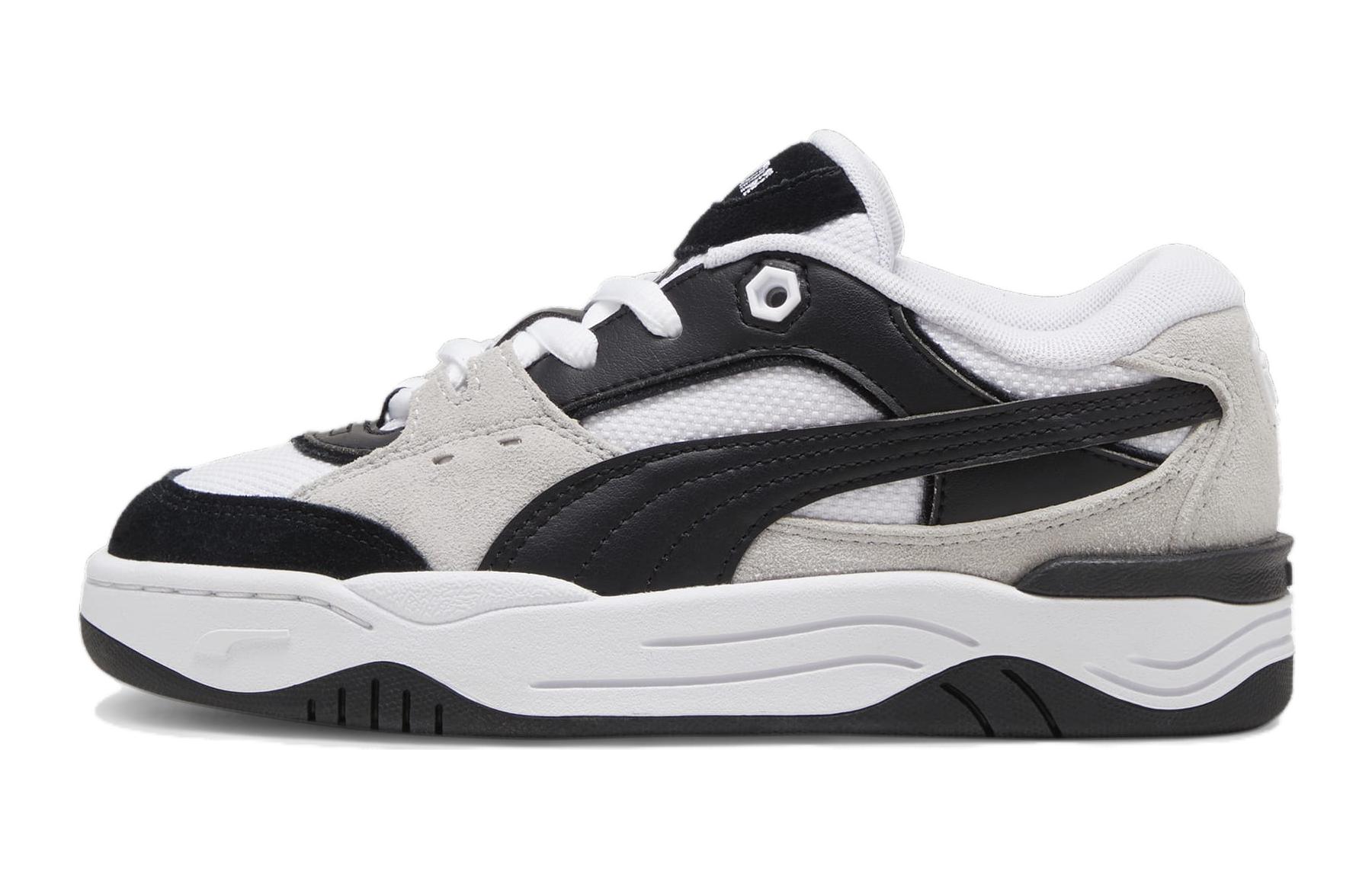 Кеды PUMA 180 Corduroy (бело-черные)