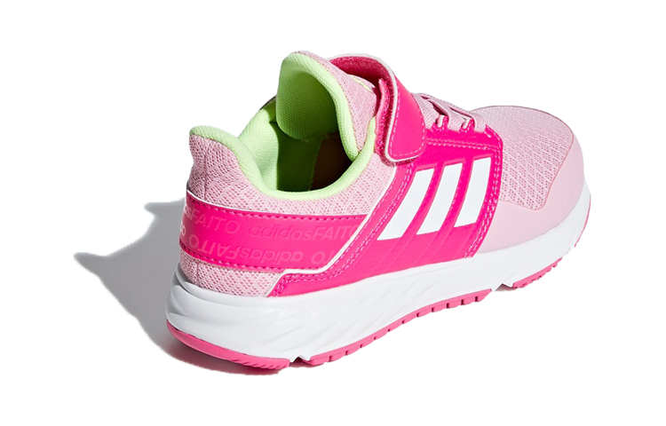 Детские кроссовки adidas Fortafaito El K (розово-белый) — фото 5