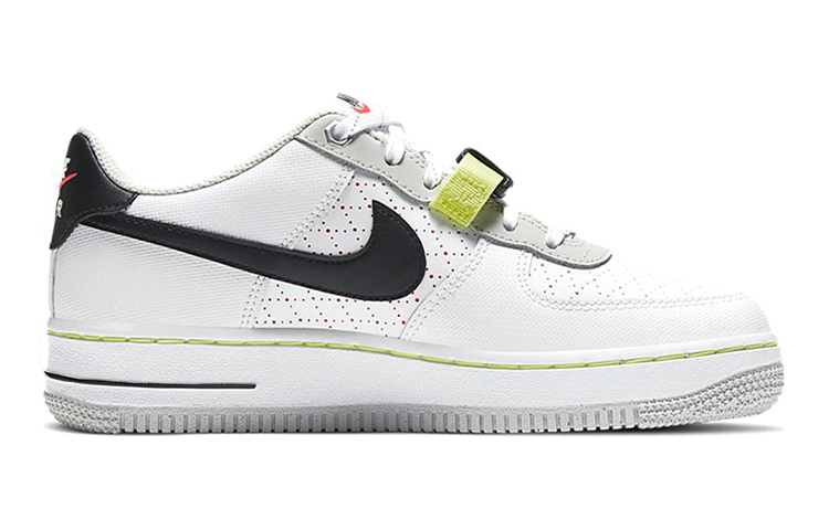 Кроссовки Nike Air Force 1 Fresh Perspective (черно-бело-красные) — фото 4