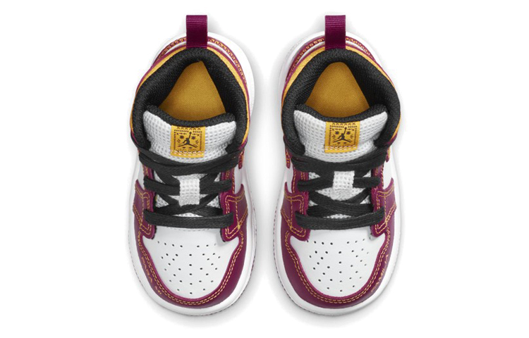 Детские кроссовки Jordan 1 Mid "Familia" (разноцветные) — фото 6
