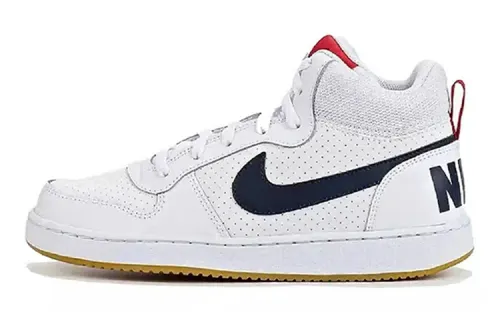 Nike Court Borough Mid White Obsidian GS
