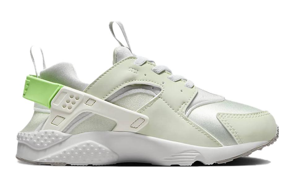 Детские кроссовки Nike Huarache Run (серо-зеленые) — фото 4