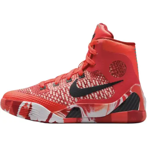 Nike Kobe 9 High top Basketball Shoes Red Unisex