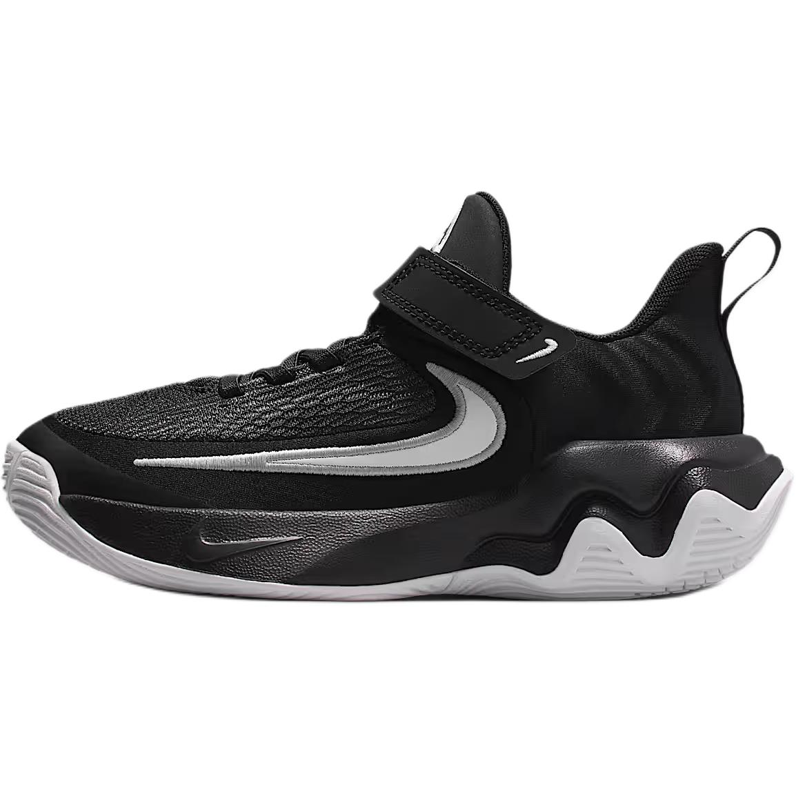 Детские кроссовки Nike Giannis Immortality 4 (черно-серые)
