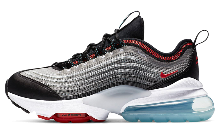 Nike Air Max ZM950 White Black Chile Red GS