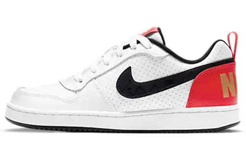 Nike Court Borough Low GS 'White University Red Gold'