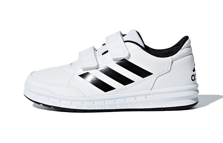 Детские кеды adidas Altasport (бело-черные)