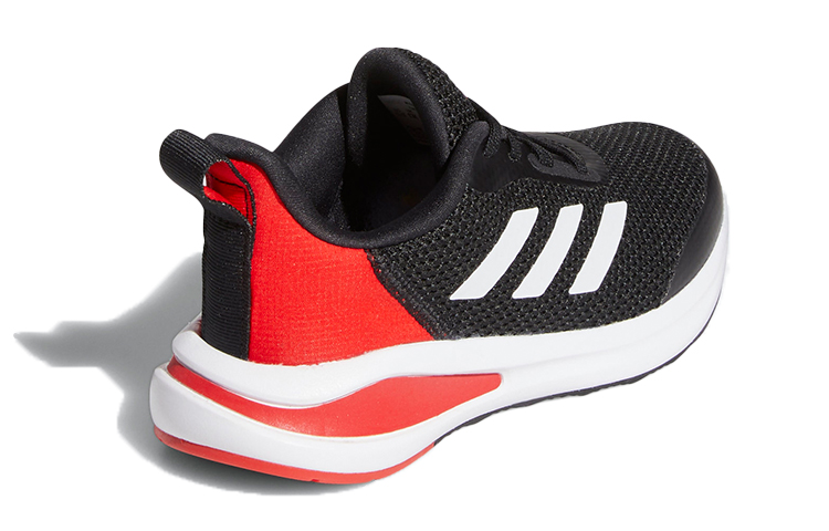 Детские кроссовки adidas Fortarun (черно-бело-красные) — фото 6