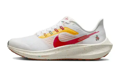 Nike Air Zoom Pegasus 39 NN Slip Resistant Cushioning Abrasion Resistant Low top Running Shoes White Unisex