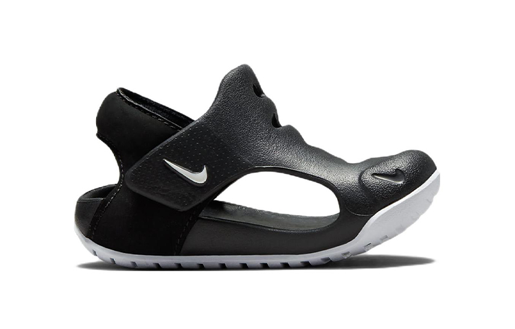 Детские сандалии Nike Sunray Protect 3 (черный / белый) — Чёрный / белый — фото 4