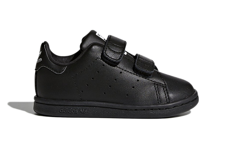 Детские кеды adidas originals STAN SMITH (черный) — фото 4