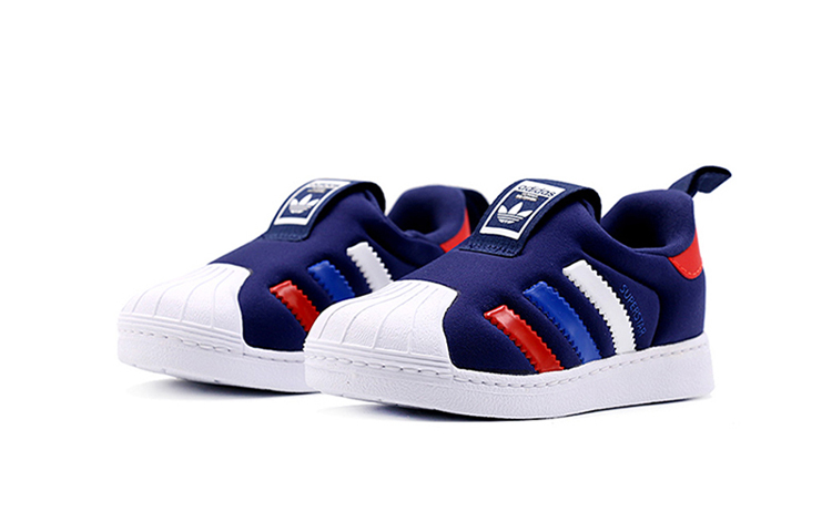 Детские кеды adidas originals Superstar 360 I (сине-красно-белые) — Синий / красный / белый — фото 4