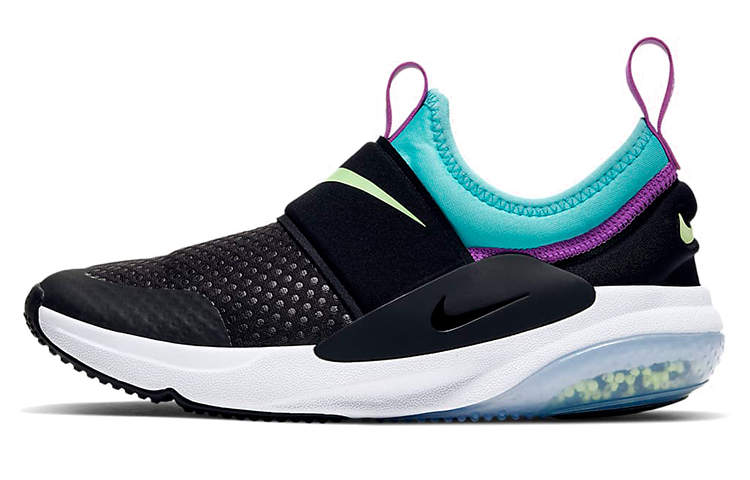 Кроссовки Nike Joyride Nova GS (черно-сине-фиолетовые)