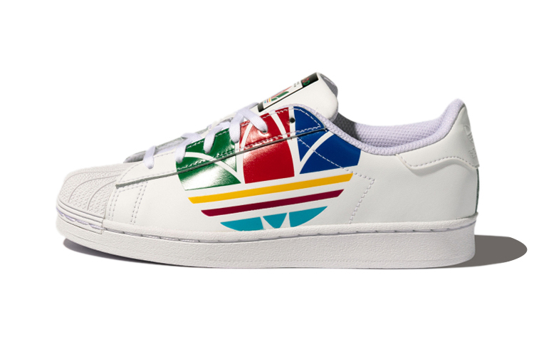Детские кеды adidas adidas originals SUPERSTAR Pure C (белые)