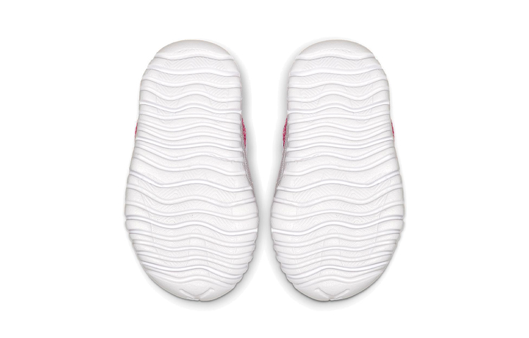 Детские кроссовки Jordan Air Jordan 11 Retro Little Flex (белый / розовый) — фото 7