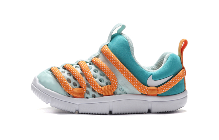 Детские кроссовки Nike Novice BR (сине-оранжевые)