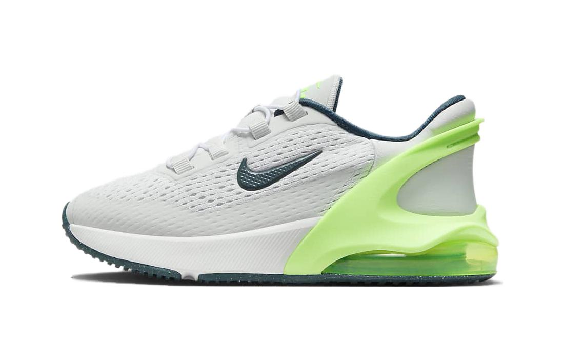 Детские кроссовки Nike Air Max 270 (бело-зеленые)