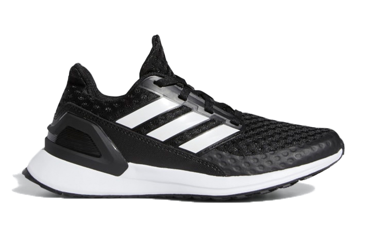 Детские кроссовки adidas Rapidarun J (черно-белые) — фото 3