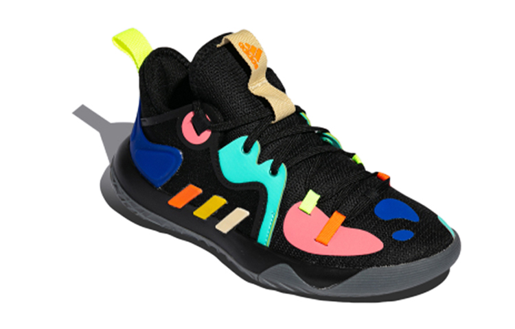 Детские кроссовки adidas Harden Stepback 2 (разноцветные) — фото 4