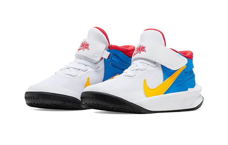 Детские кроссовки Nike Team Hustle D 10 FlyEase (разноцветный) — фото 5
