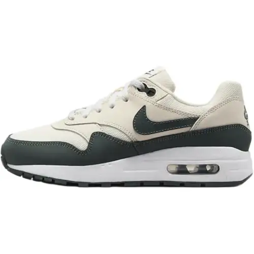 Nike Air Max 1 Low top Running Shoes Beige Green Unisex