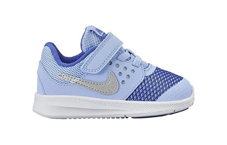 Детские кроссовки Nike Downshifter 7 (сине-белые) — Синийбелый — фото 4