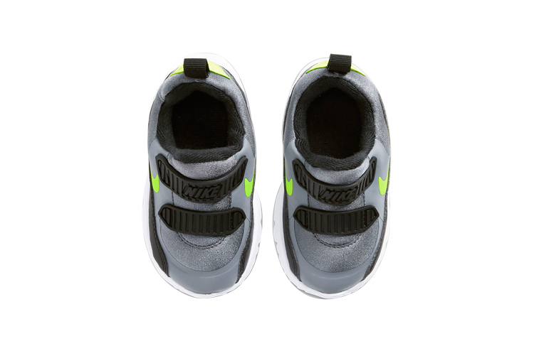Детские кроссовки Nike Air Max Tiny 90 (черно-серебристые) — Чёрныйсеребристый — фото 4