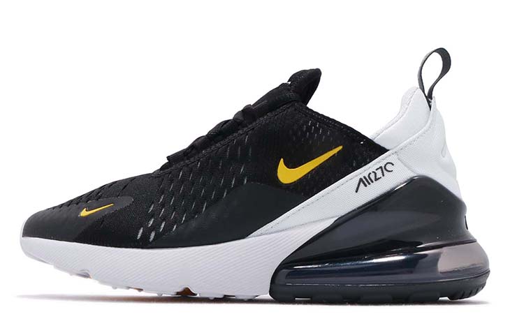 Кроссовки Nike Air Max 270 Pure Platinum (черно-белые)
