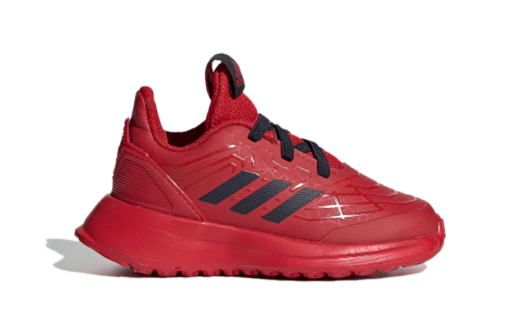 Кроссовки adidas run Spider-Man El I (красные) — фото 3