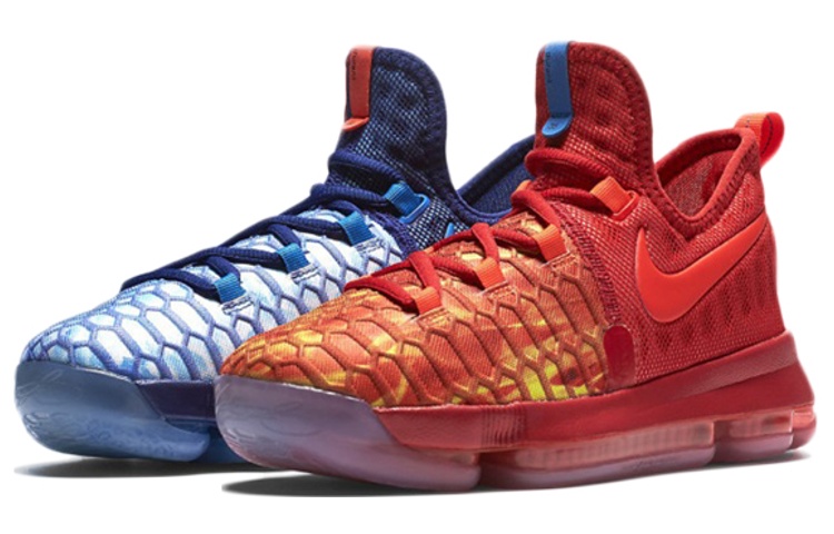 Кроссовки Nike KD 9 GS (черные) — фото 3