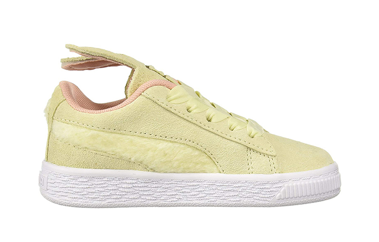 Детские кеды PUMA Suede Easter (желтые) — фото 2