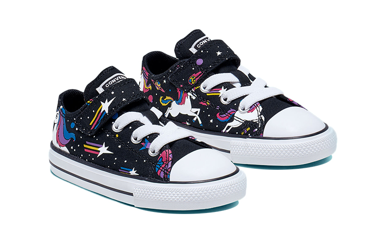 Кеды Converse Chuck Taylor All Star (черные) — 独角兽黑 — фото 3