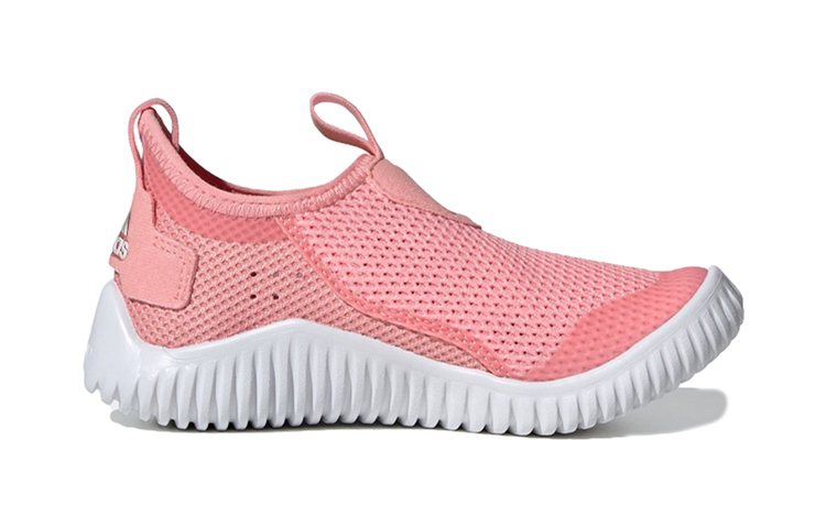 Детские кроссовки adidas Rapidazen S Rdy C (розово-белые) — фото 4