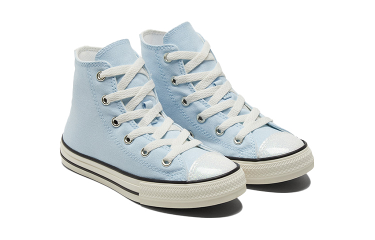 Кеды Converse Chuck Taylor All Star (голубые) — 天蓝 — фото 4