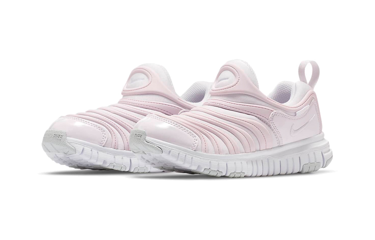 Детские кроссовки Nike Dynamo Free (светло-розовый) — 淡粉/白 — фото 5
