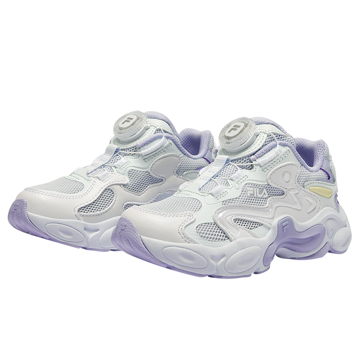 Детские кроссовки Fila KIDSBOA (сине-белые) — фото 3