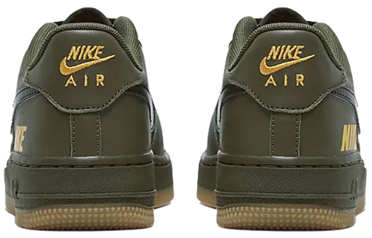 Кроссовки Nike Air Force 1 Lv8 5 GS (зеленые) — Зелёный — фото 4