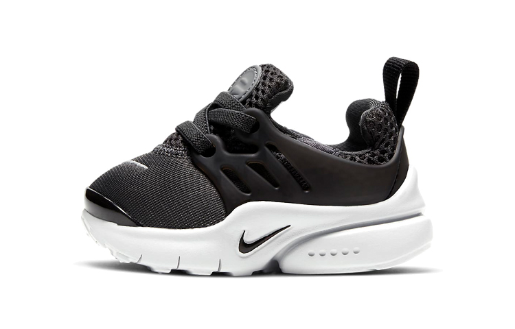 Детские кроссовки Nike Little Presto (черно-белые) — фото 1
