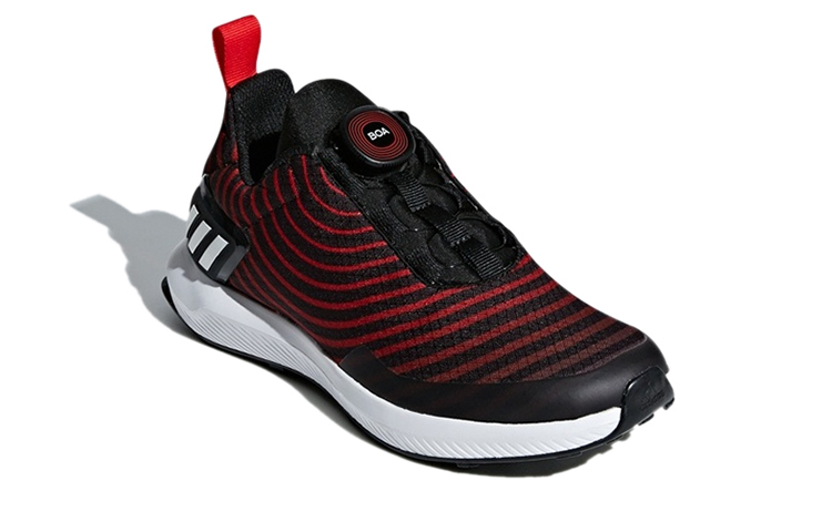 Детские кроссовки adidas run Uncaged Boa (красно-черный) — фото 4