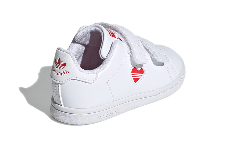 Кеды adidas originals STAN SMITH (бело-красные) — фото 4
