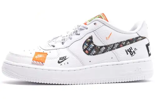 Nike Air Force 1 Low Just Do It Pack White GS