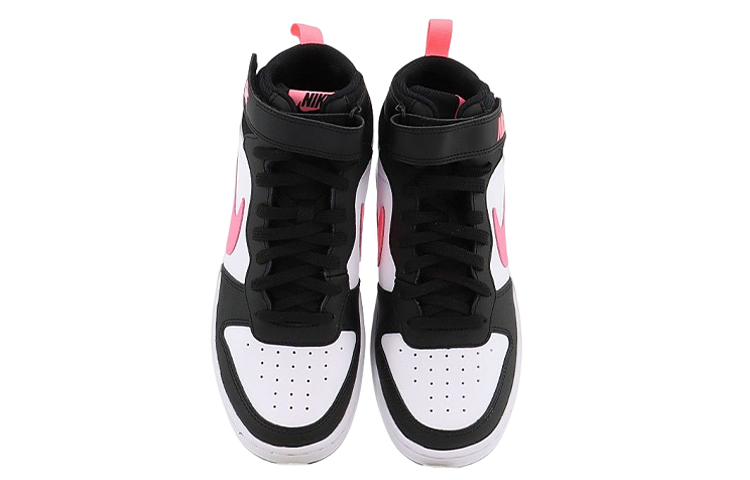 Кроссовки Nike NikeCourt Borough Mid 2 (черно-розовые) — фото 15