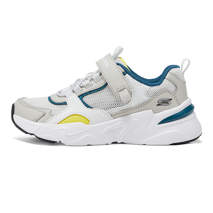 Кеды Skechers kids (серо-белые)