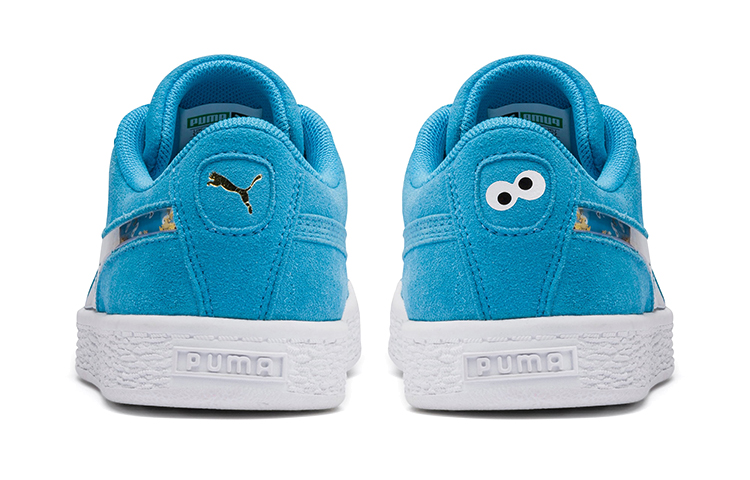 Кеды SESAME STREET/ x PUMA Suede Statement (синий) — фото 4