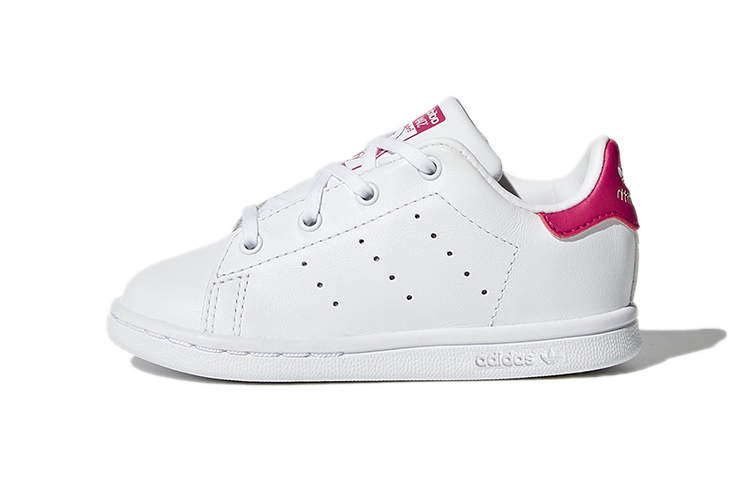 Детские кроссовки adidas STAN SMITH I (белый / красный)