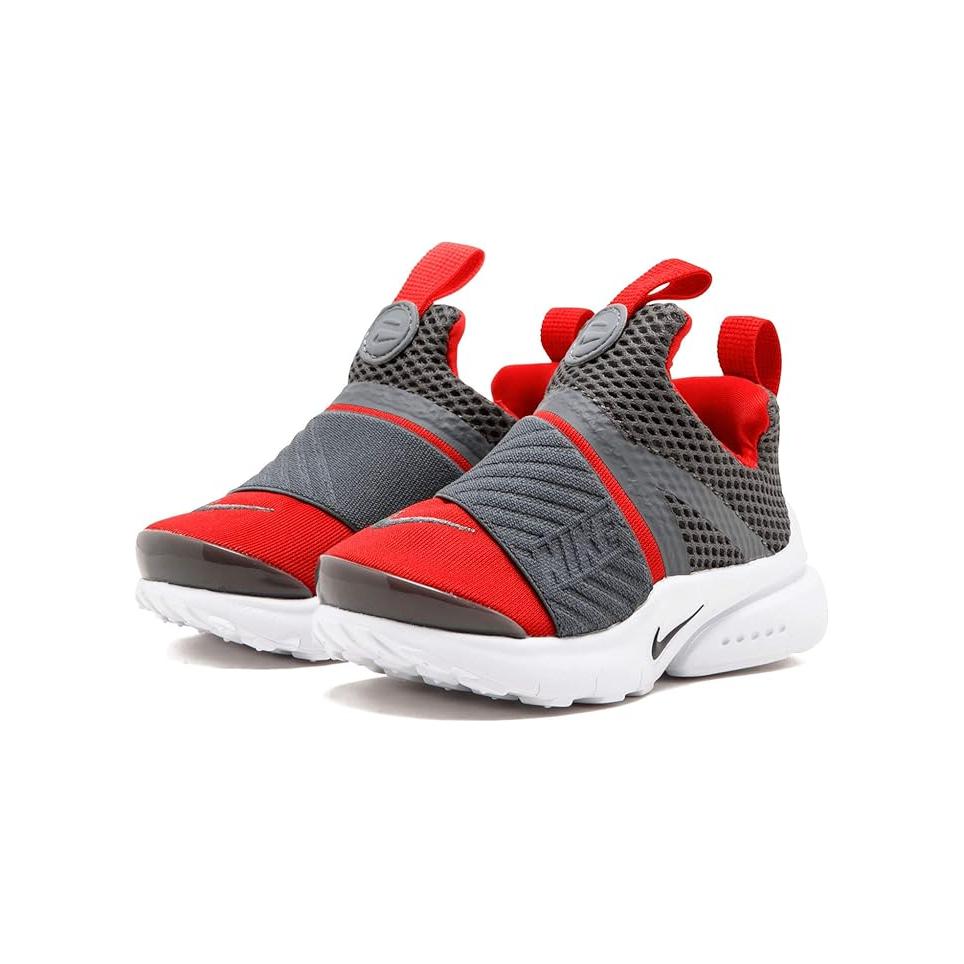Детские кроссовки Nike Presto Extreme (серо-красный) — фото 4