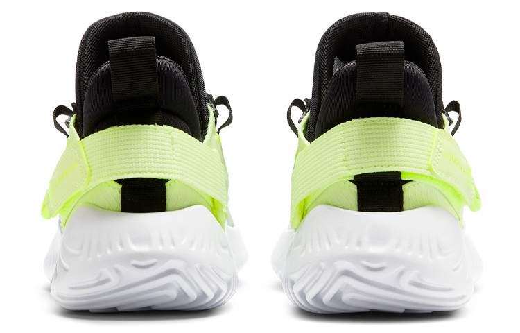 Кроссовки Jordan Proto 23 GS (желто-бело-черные) — Жёлтый / белый / чёрный — фото 4