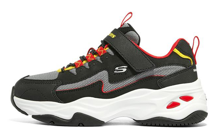 кроссовки Skechers D'LITES (черно-белые)
