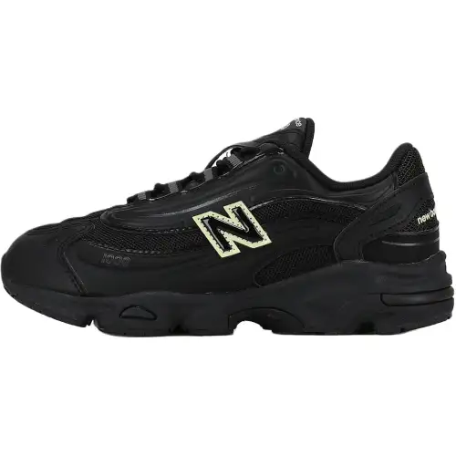 New Balance NB 1000 Comfortable and versatile, non-slip, wear-resistant and breathable, low-cut running shoes, black, children's style